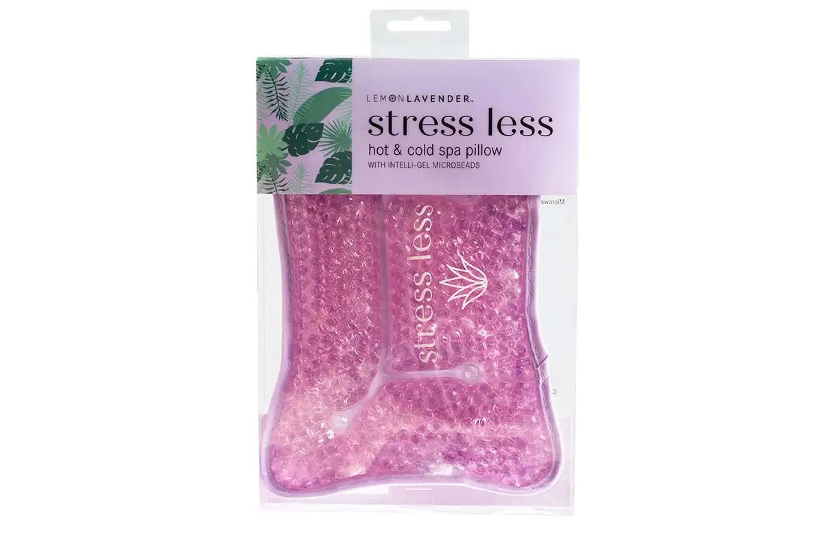 Lemonlavender Stress Less Hot & Cold Spa Pillow Purple