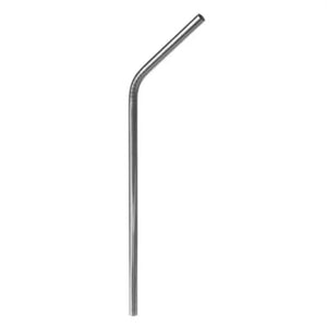 Bent Stainless Steel Drink Straws (Pack of 4)