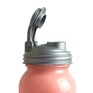 Silver Recap® Mason Jar Pour Cap With Carrying Loop