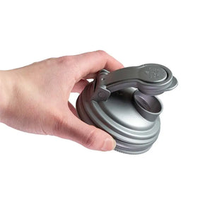 Silver Recap® Mason Jar Pour Cap With Carrying Loop