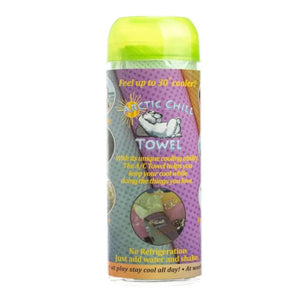 Arctic Chill Towel Green