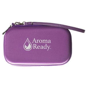 Aroma Ready™Branded Wristlet Hard Shell Case for 10 ml Roll-Ons (Holds 6 Vials)
