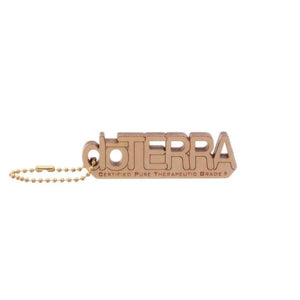 Wooden doTERRA Key Chain
