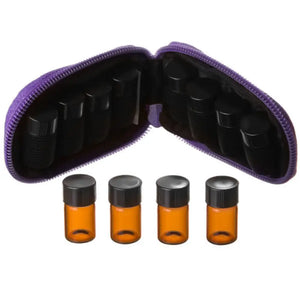 Dterra® Branded Key Chain Case With 8 Sample Vials (5/8 Dram)