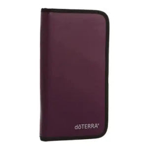 DT9507Purple- doTERRA Branded Aroma Ready™Roll-on Clutch (holds up to 10 roll-on bottles)