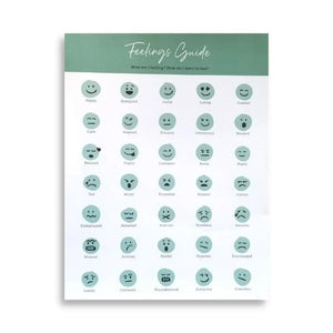 Essential Emotions Feelings Guide Tear Pad (50 Sheets)