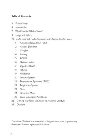 Essential Oils For Teens Ebook