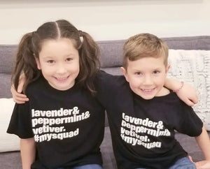 Youth Essential Oil Short-Sleeve Shirt