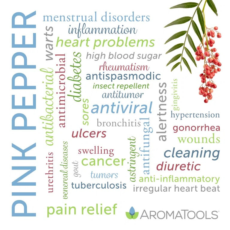 doTERRA Pink Pepper Essential Oil Uses and Benefits