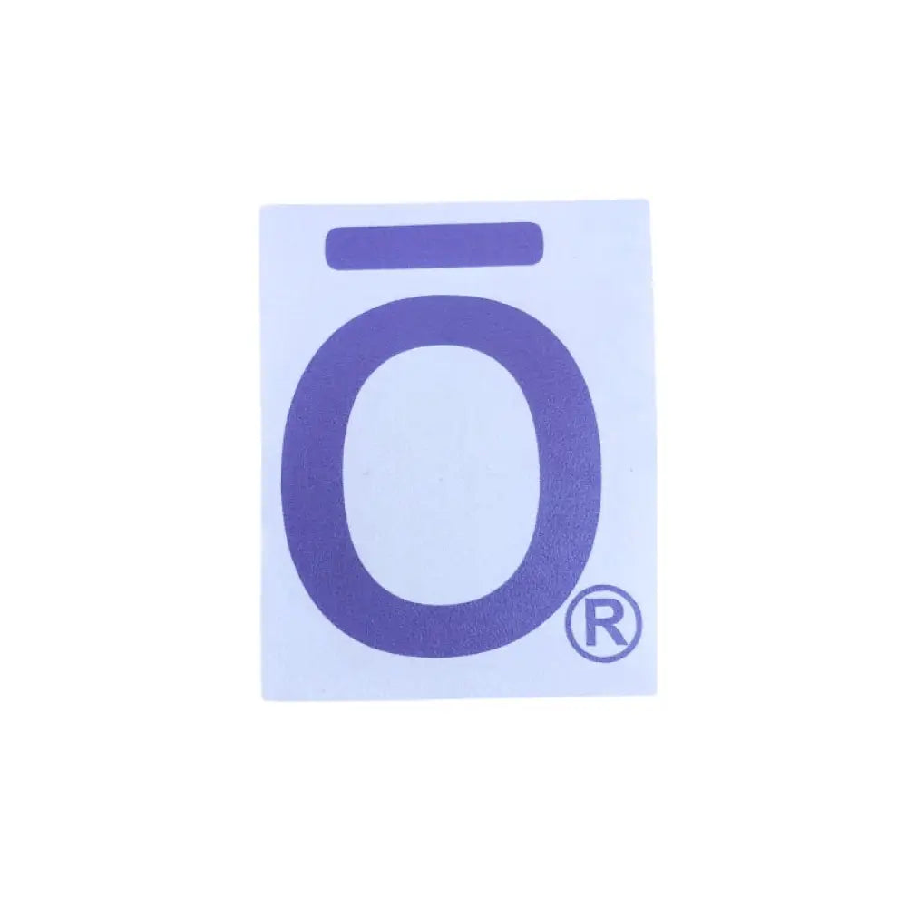 Dterra O Vinyl Label Purple
