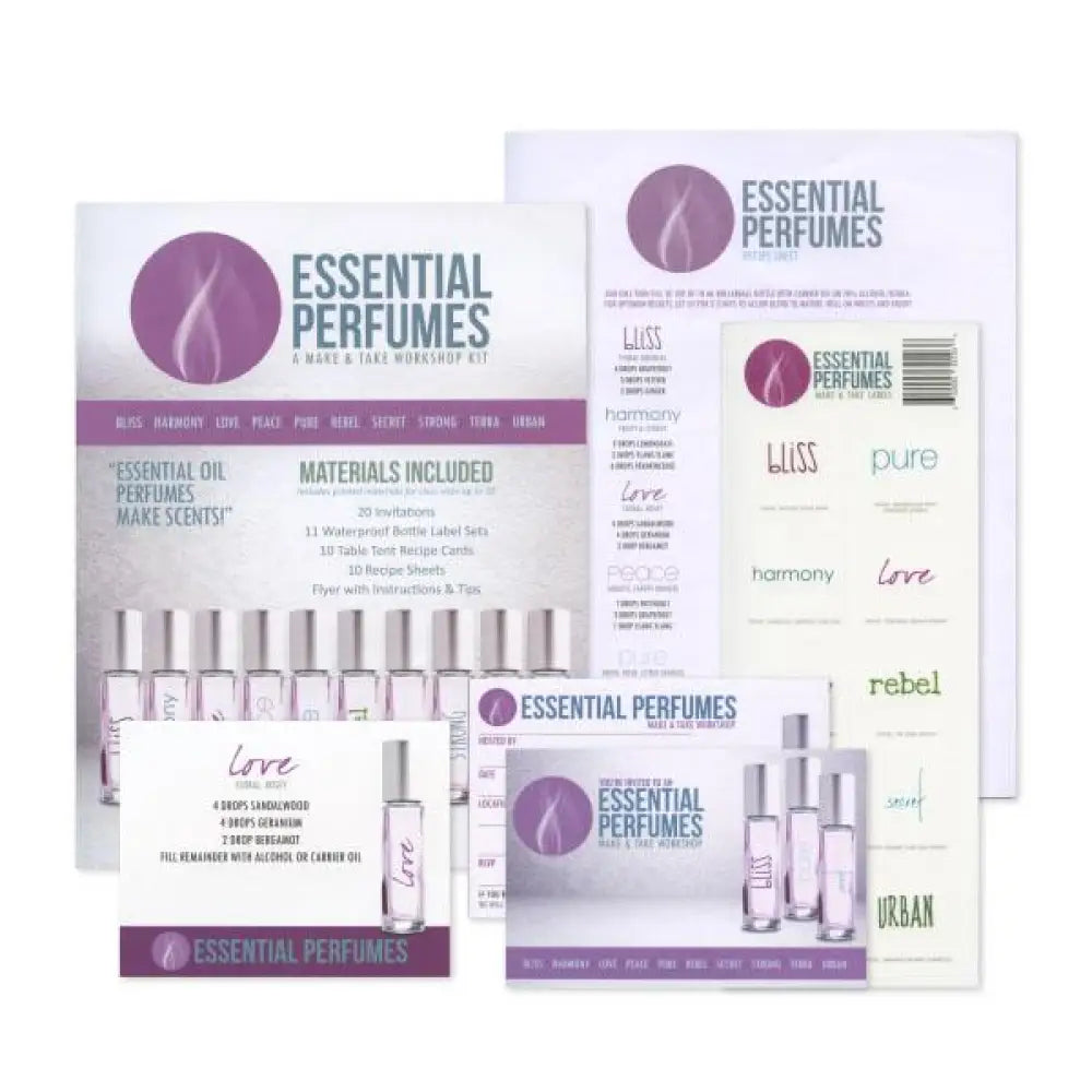 Essential Perfumes Make &amp; Take Workshop Kit