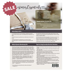 1740Recipes - Christmas Essentials Using Essential Oils: Holiday Gift Ideas & Recipes (25 Sheets)