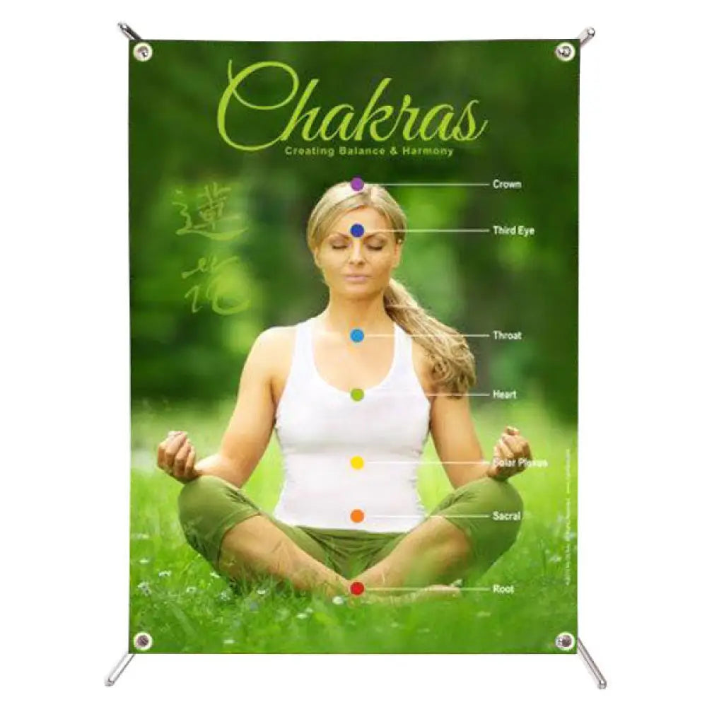 Dōterra® Table Banner With Stand Chakra