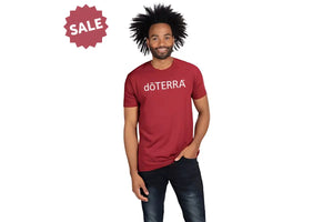 Unisex Doterra® Short-Sleeve Shirt Cardinal Red / Large (L)