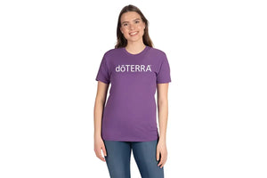 Unisex Doterra® Short-Sleeve Shirt Purple Rush / Medium (M)