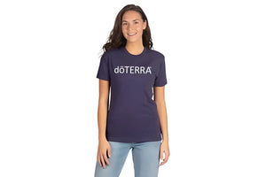 Unisex Doterra® Short-Sleeve Shirt Storm Purple / Medium (M)