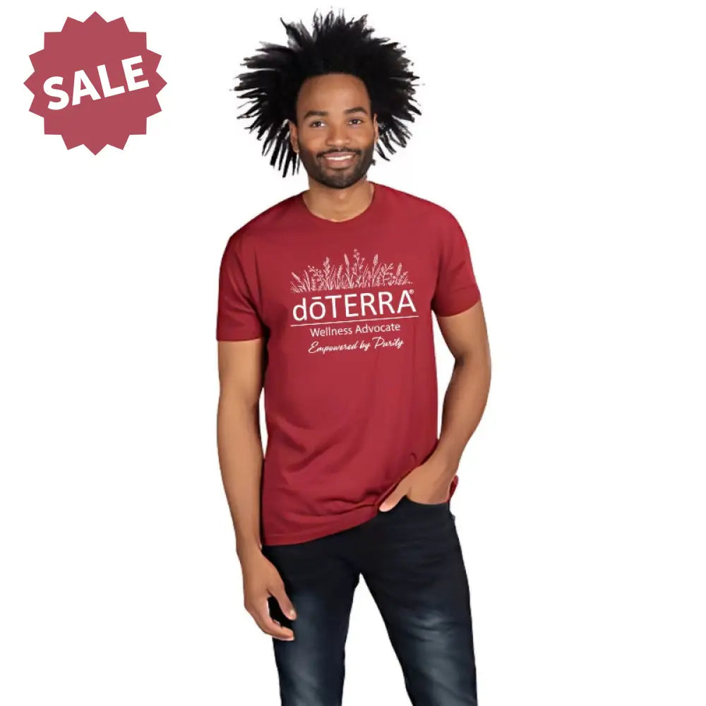 Unisex doTERRA Empowered by Purity Flowers Short Sleeve Shirt AromaTools