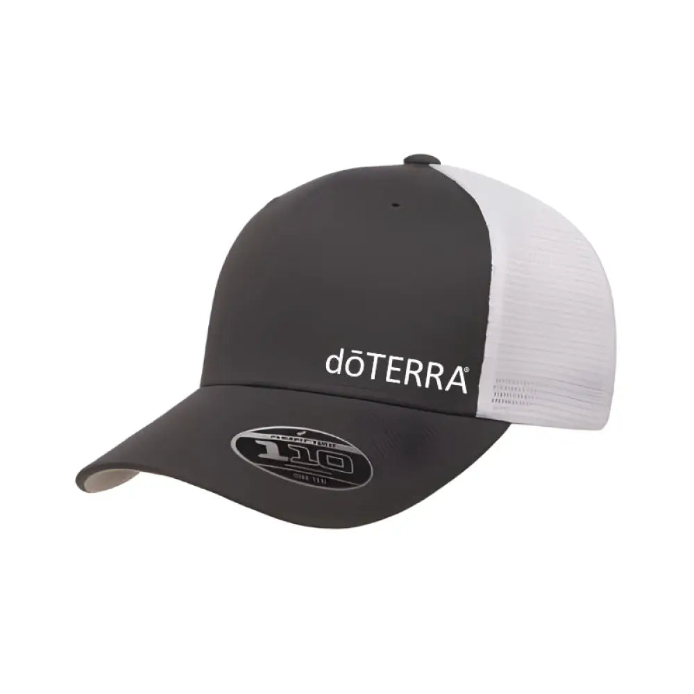 Doterra - Flexfit Mesh Back Hat Charcoal And White / One-Size