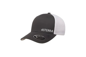 Doterra - Flexfit Mesh Back Hat Charcoal And White / One-Size