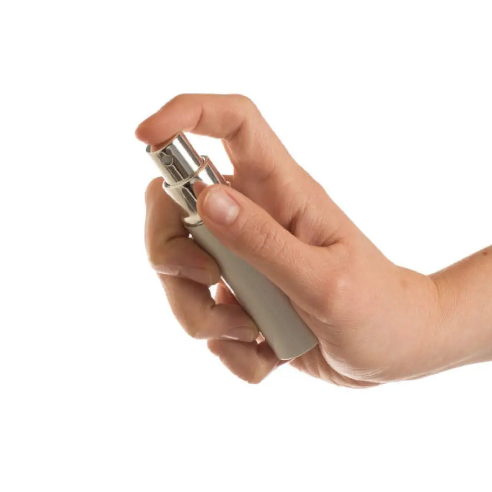 10 Ml Deluxe Silver-Tone Misting Spray Bottle (Pack Of 4)