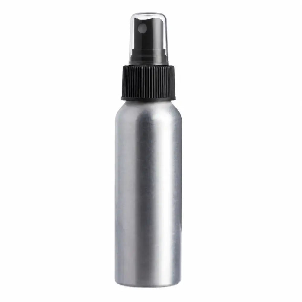 2 oz. Aluminum Bottle with Black Misting Sprayer