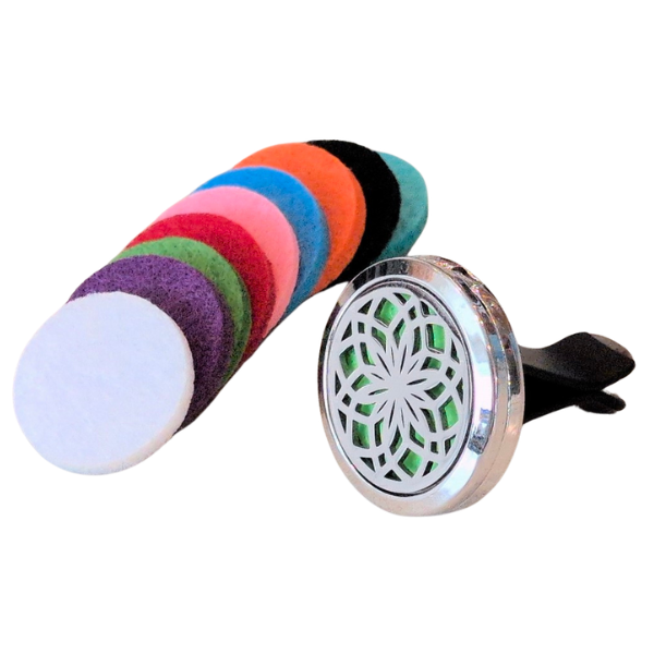 Carnation Stainless Steel Car Diffuser