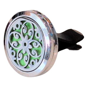 Four Leaf Clover Stainless Steel Car Diffuser