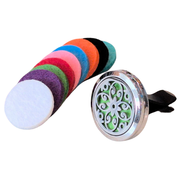 Four Leaf Clover Stainless Steel Car Diffuser
