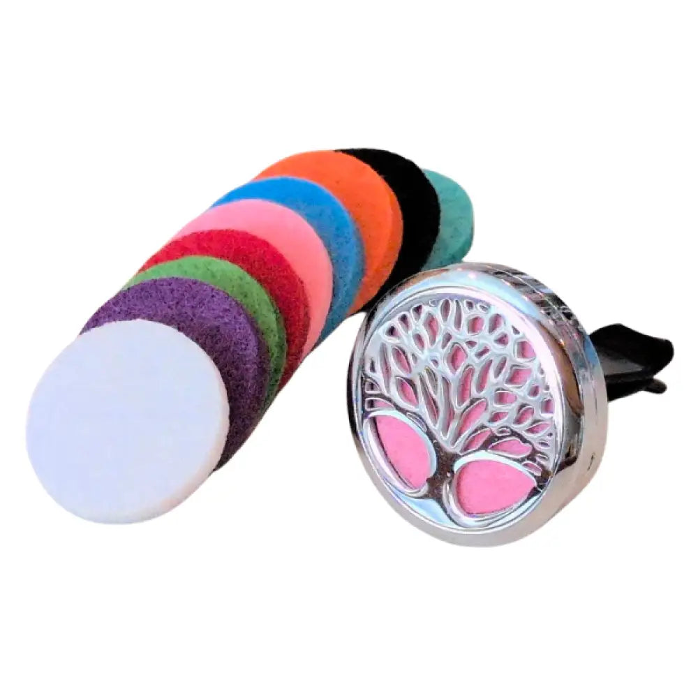 Tree of Life Stainless Steel Car Diffuser