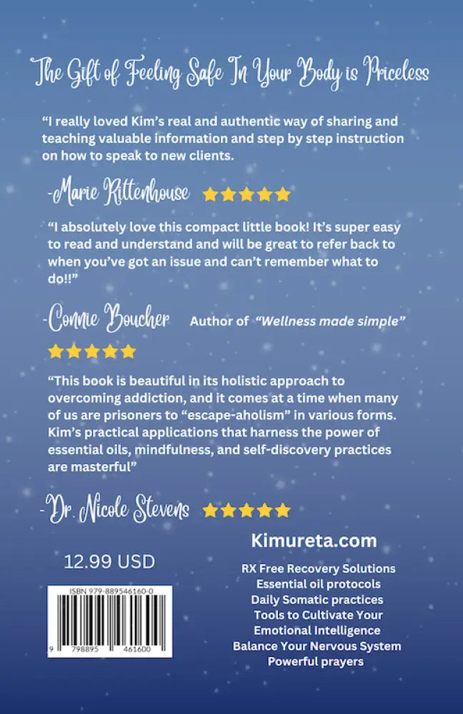 Holistic Addiction Recovery By Kim Ureta Booklet