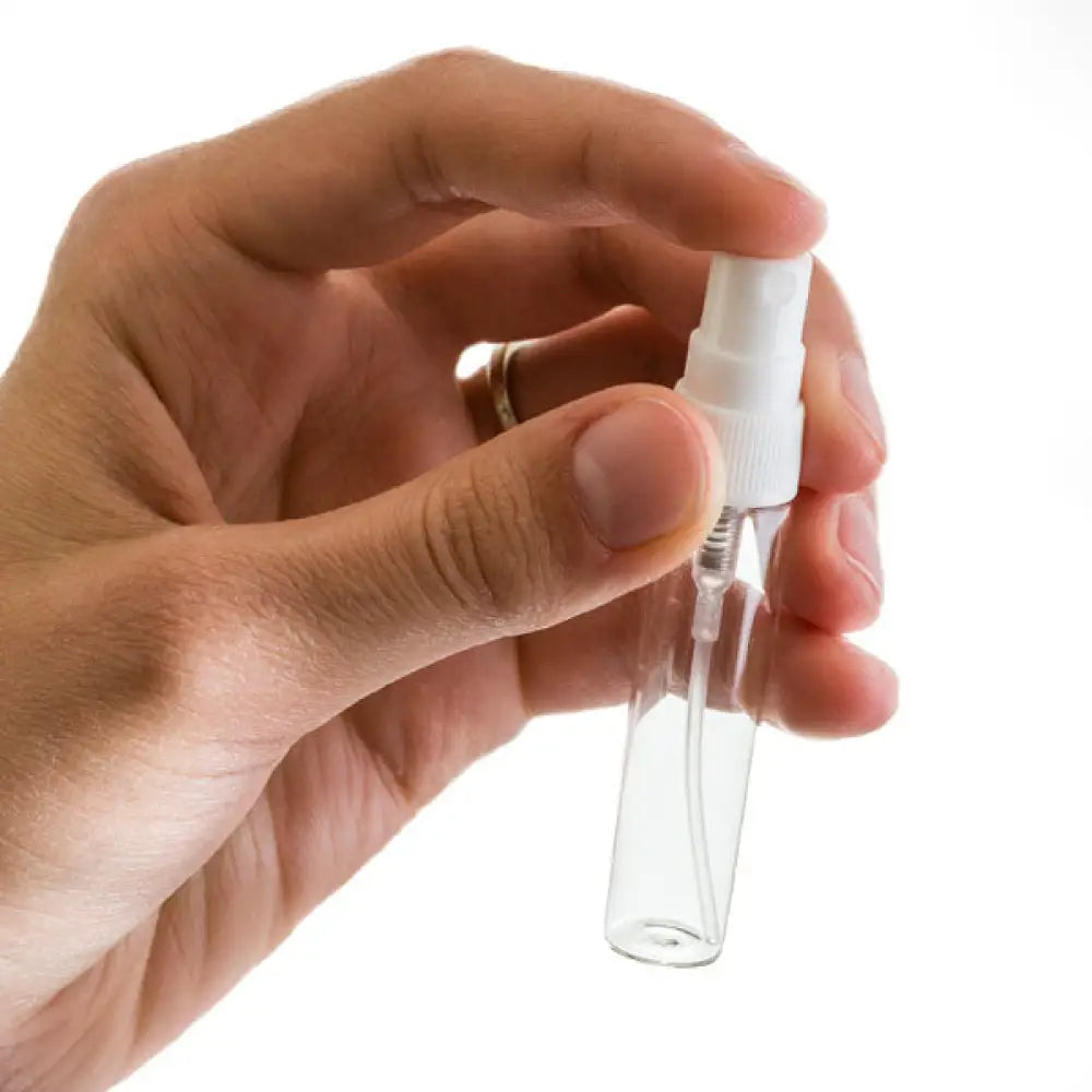 4 ml Clear Glass Misting Spray Vials (Pack of 6)