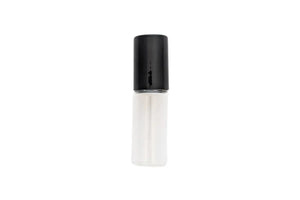 4 Ml Clear Glass Roll-On Vials With Black Caps (Pack Of 6)
