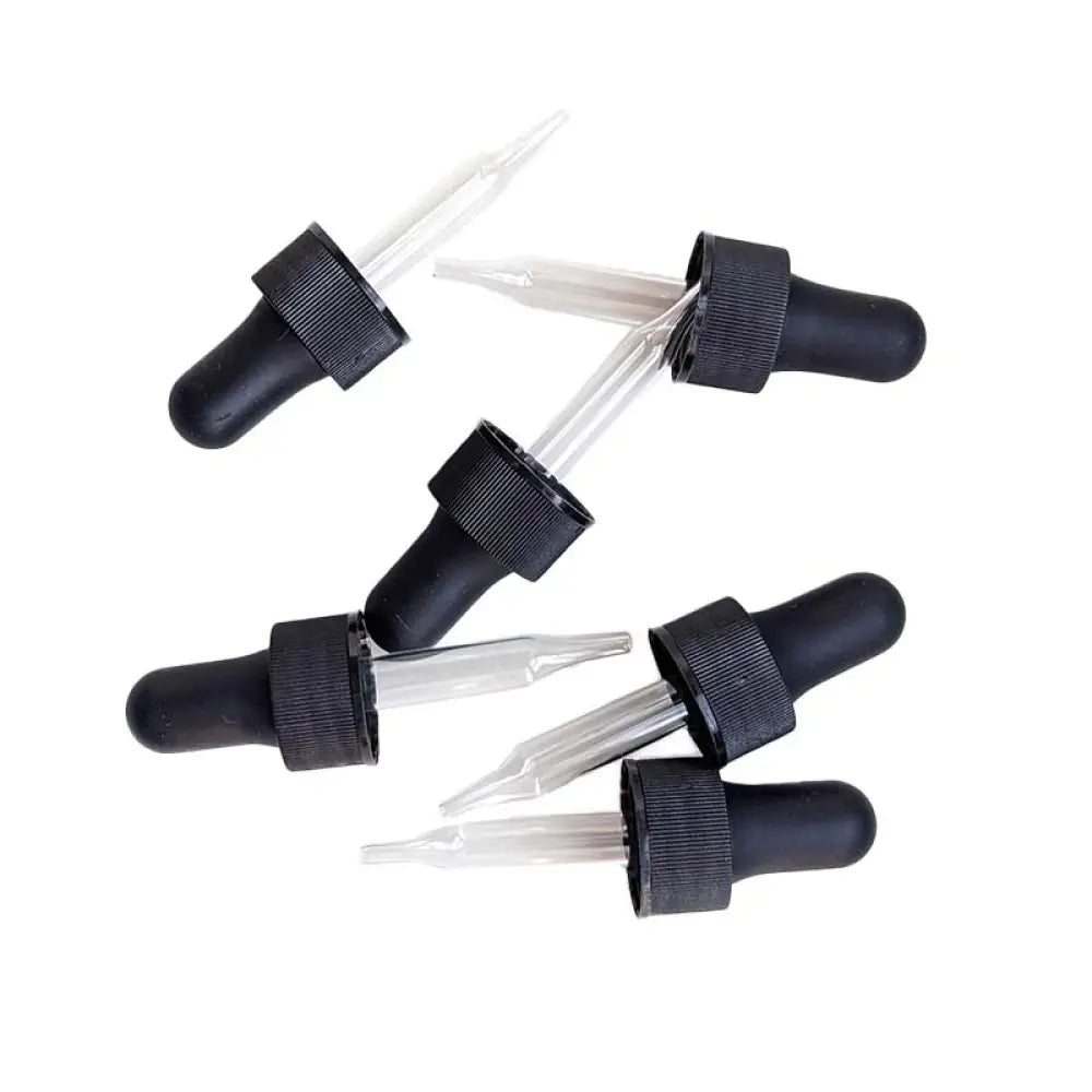 Dropper Cap Assemblies For 5 Ml And 2 Dram Vials (Pack Of 6)