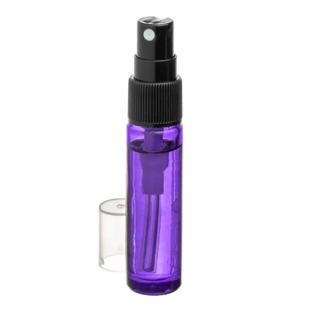 10 ml Purple Glass Vials with Misting Spray Tops (Pack of 6)