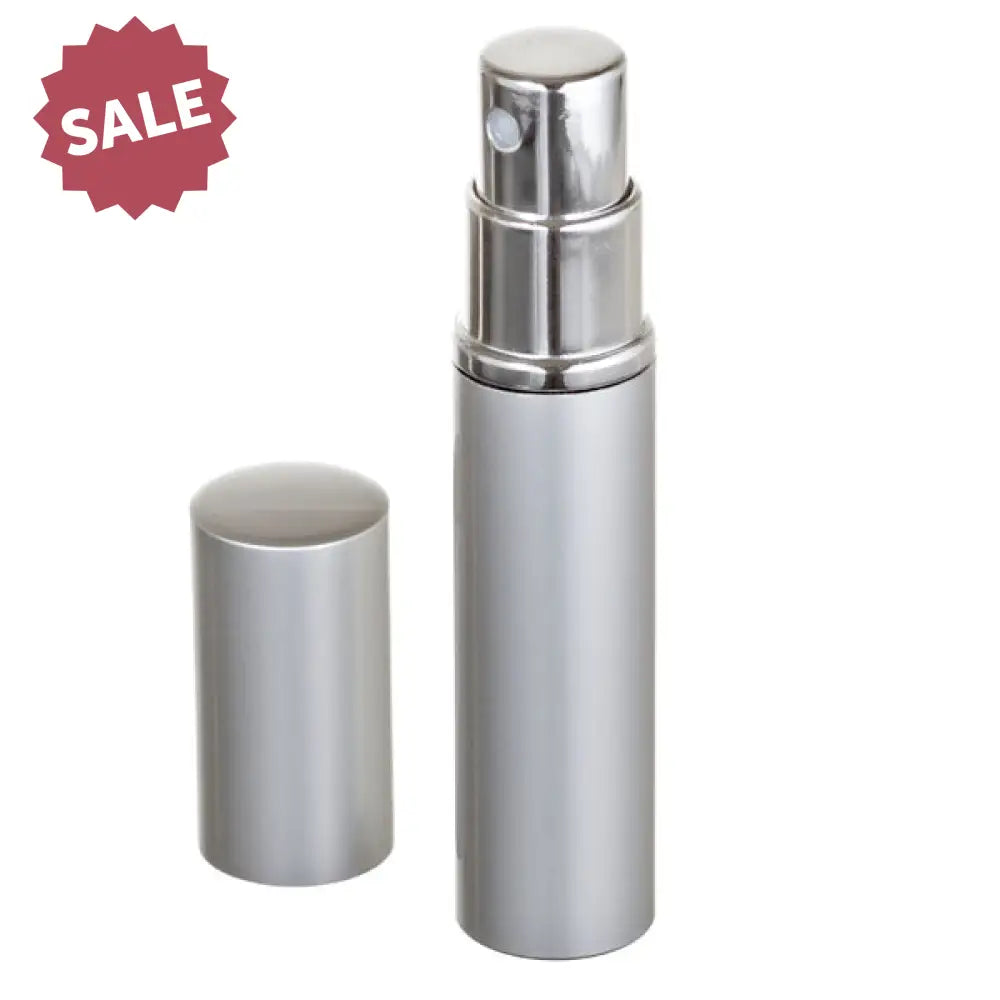 3 Ml Deluxe Silver-Tone Misting Spray Bottle (Pack Of 4)