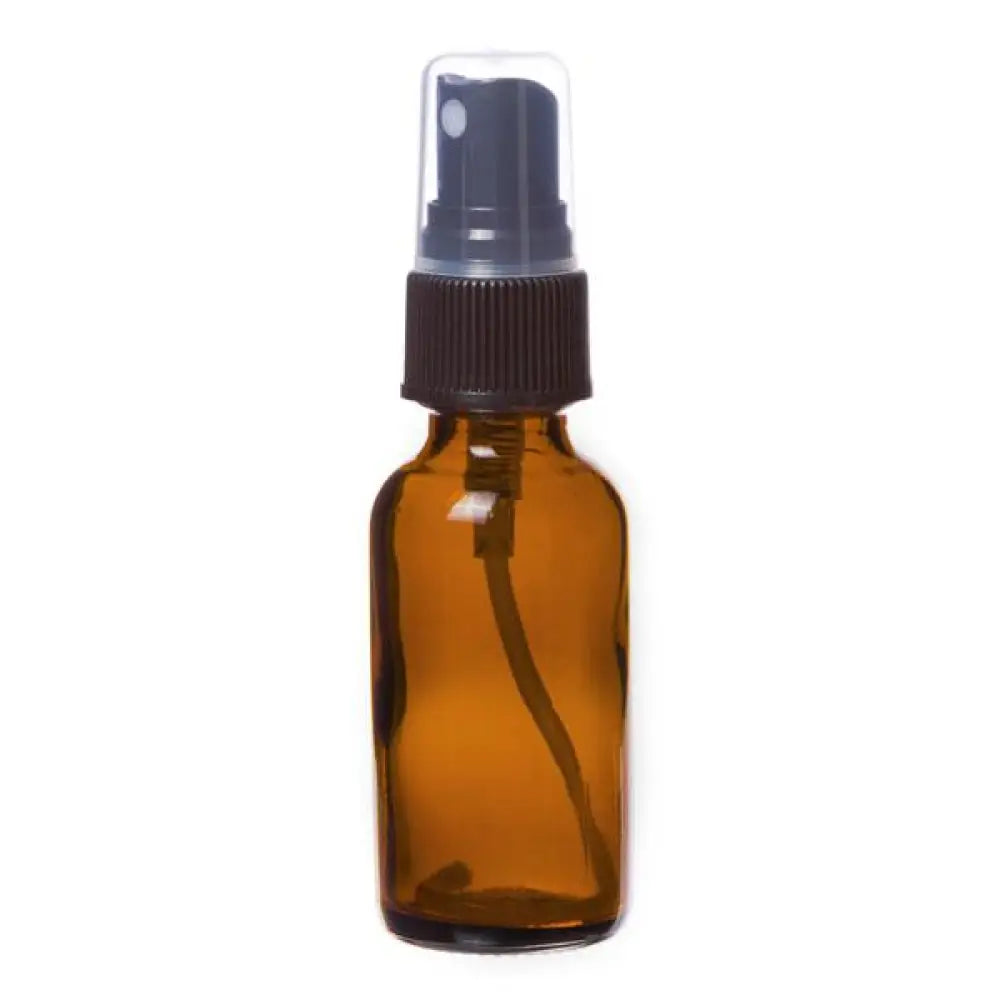 1 Oz. Amber Glass Bottles And Misting Sprayers (Pack Of 6)