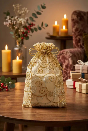 7’’ x 5’’ Organza Gift Bags (Pack of 10)