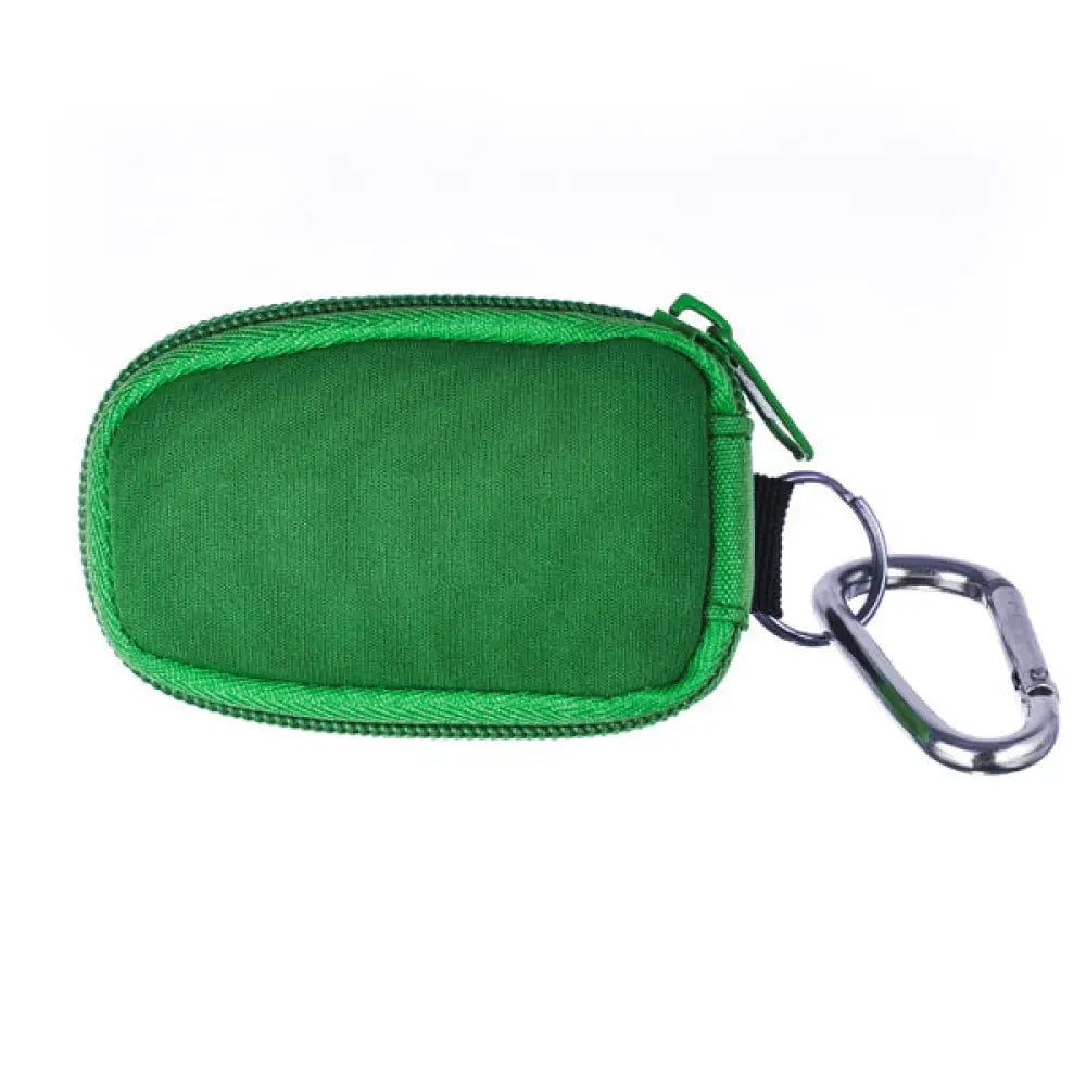 Aroma Ready Key Chain Case (Holds 8 Sample Vials) Apple Green