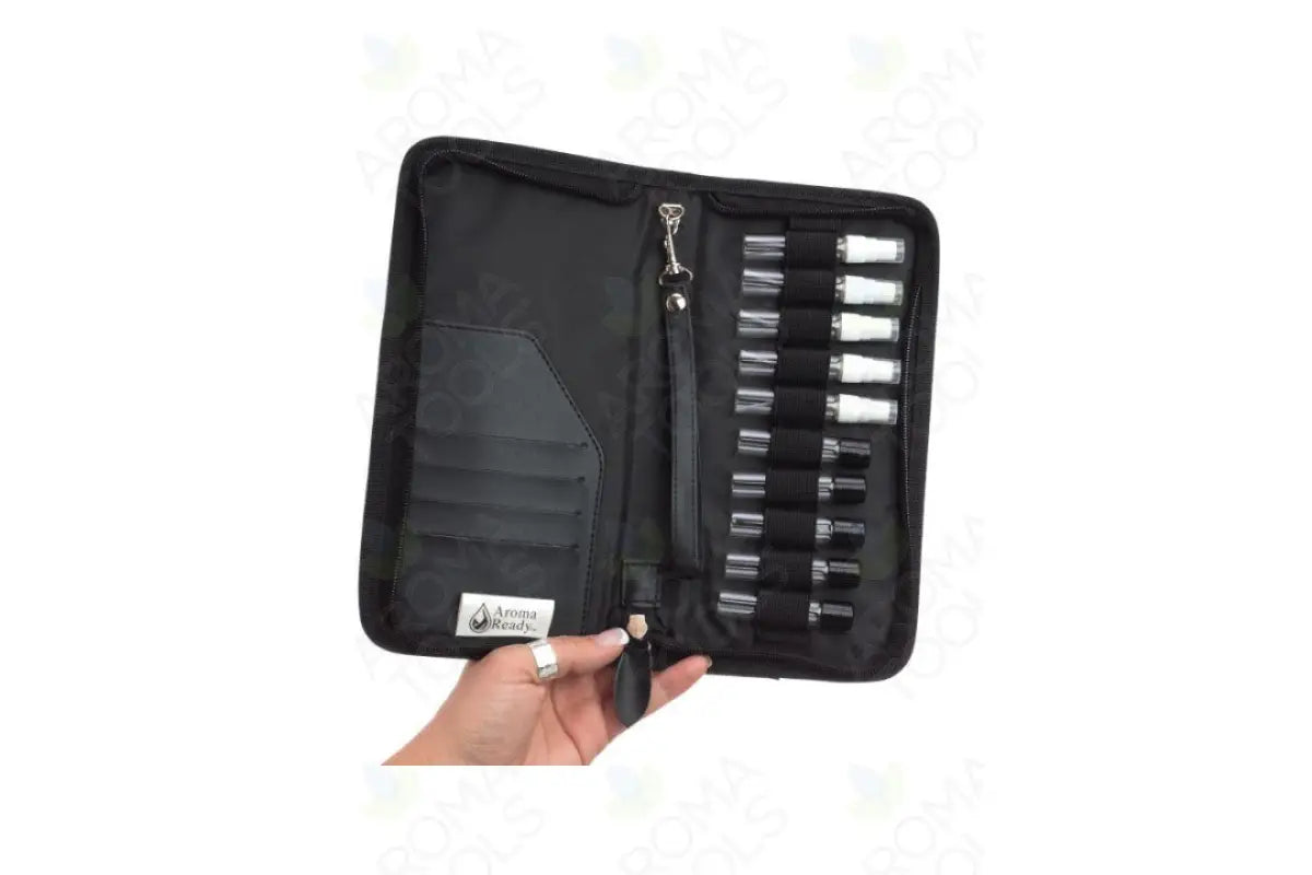 4 Ml Sample Clutch With Spray And Roll-Ons (Holds 12 Vials)