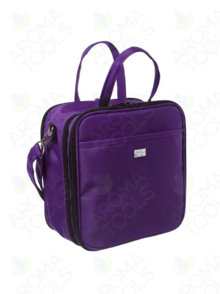 Aroma Ready™ Compact Versatile Aromatherapy Case (Holds 60 Vials) Purple