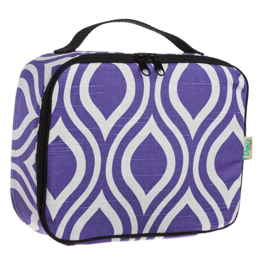 Dr. Mom Large Essential Oil Carrying Case (Holds 30 Vials) Purple Thistle