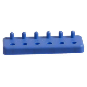 Iris Plastic 0 Capsule Holder (6 Slots/6 Pegs)