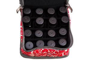 Small Canvas 15 Ml Carrying Case (Holds 16 Vials)
