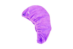 Hair Drying Turban Purple