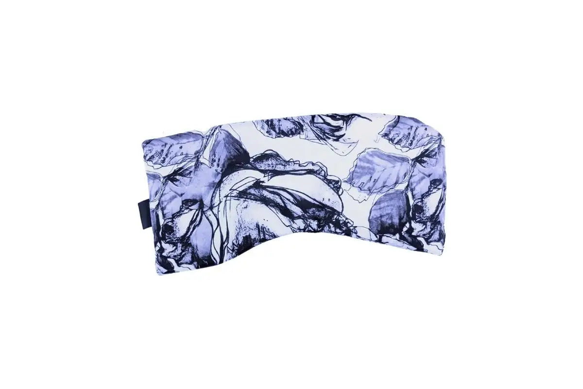 Weighted Eye Pillow Black Floral