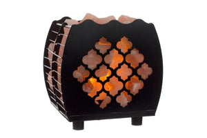 Himalayan Salt Lamp Basket Moroccan - Cut Hybrid