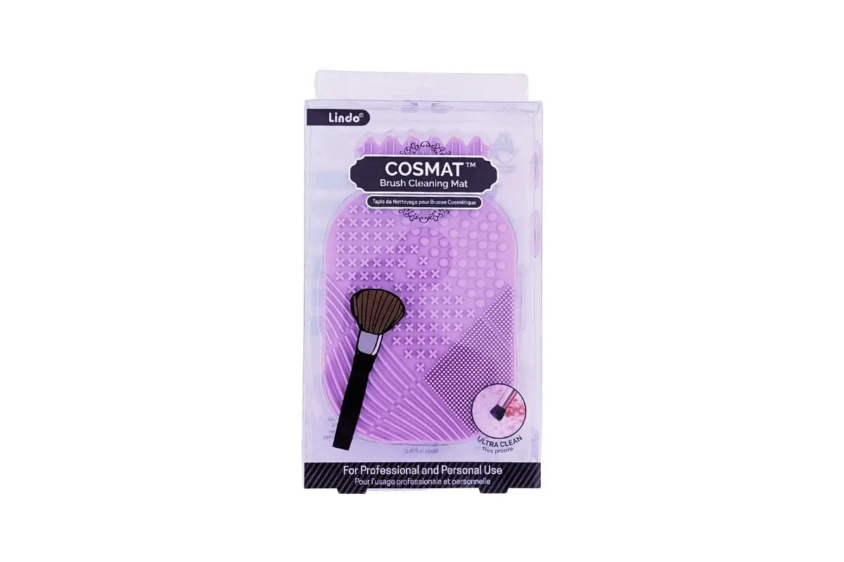 Cosmat Makeup Brush Cleaning Pad Blue