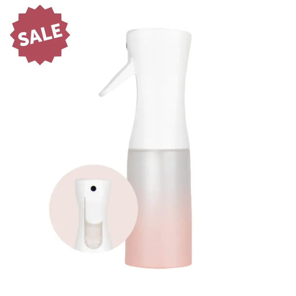 Gradient Misting Bottle with White Spray Top