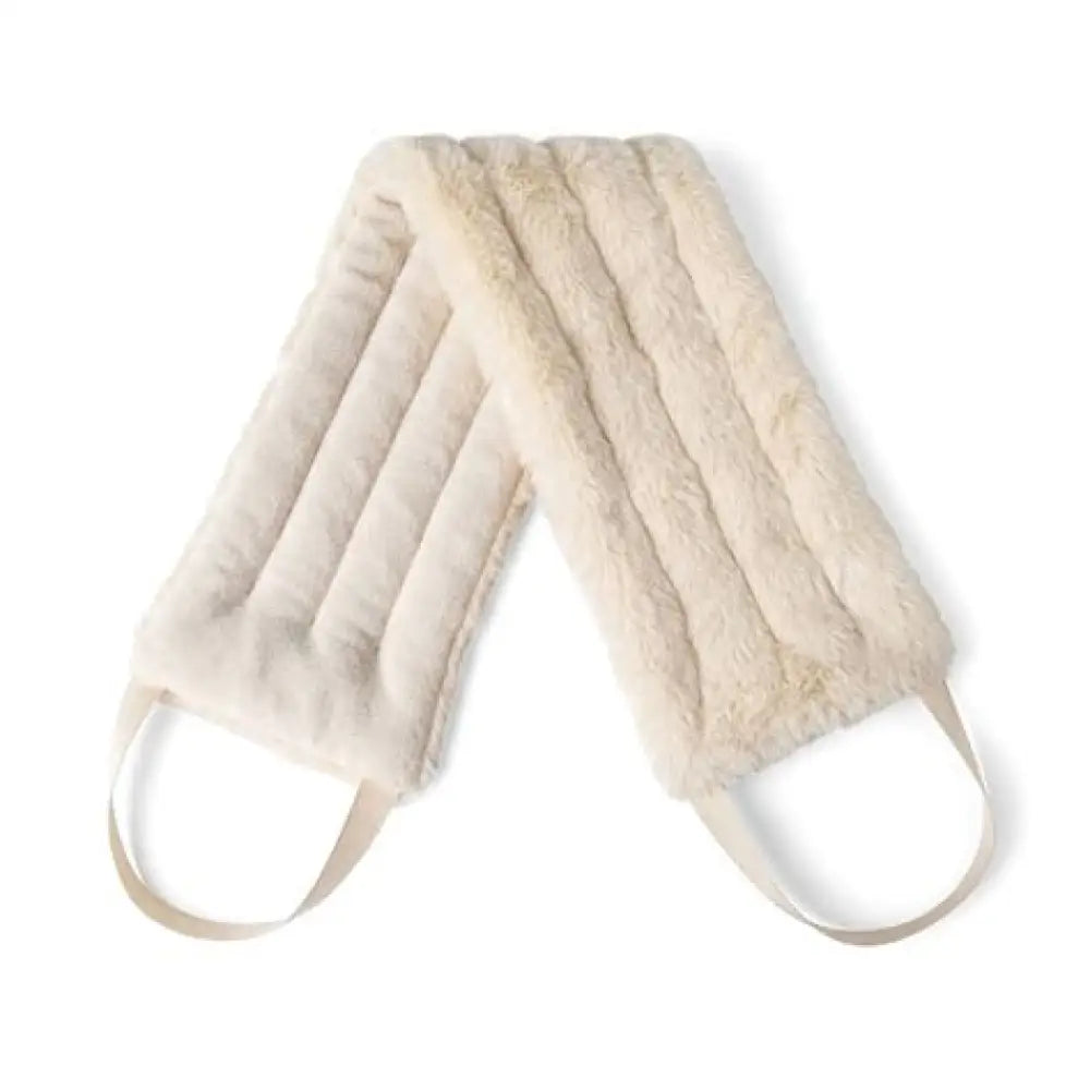 Hello Mello Cuddlers Heated Neck Wrap | Microwavable Comfort - Cream