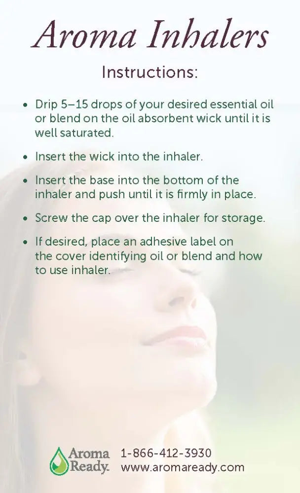 Nasal Inhalers (Pack of 6)